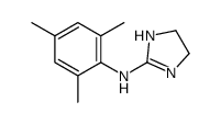 N-(2,4,6-trimethylphenyl)-4,5-dihydro-1H-imidazol-2-amine结构式