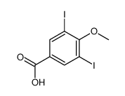 3,5-diiodo-4-methoxybenzoic acid结构式