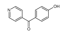 4-hydroxyphenyl 4-pyridyl ketone structure