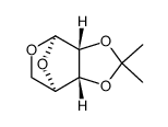1,5-Anhydro-2,3-O-isopropylidene-β-D-ribofuranose结构式