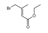 乙基 4-溴-3-甲基-2-BUT烯酸酯结构式