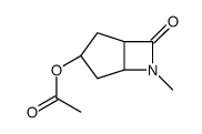 6-Azabicyclo[3.2.0]heptan-7-one,3-(acetyloxy)-6-methyl-,(1R,3S,5S)-rel-(9CI)结构式