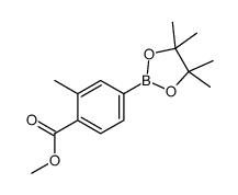 2-甲基-4-(4,4,5,5-四甲基-1,3,2-二氧杂硼杂环戊烷-2-基)苯甲酸甲酯图片