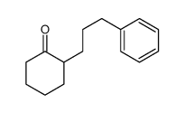 2-(3-phenylpropyl)cyclohexan-1-one Structure