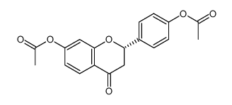 liquiritigenin-7,4'-diacetate Structure