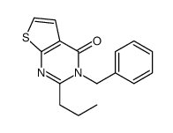3-benzyl-2-propylthieno[2,3-d]pyrimidin-4-one结构式