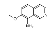 7-甲氧基-8-异喹啉胺结构式