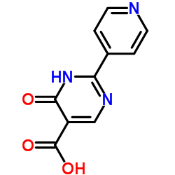 4-羟基-2-(吡啶-4-基)嘧啶-5-羧酸结构式