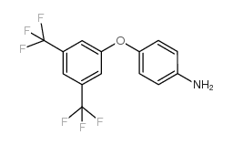 4-氨基-3',5'-双(三氟甲基)二苯醚结构式