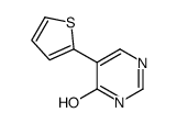 5-thiophen-2-yl-1H-pyrimidin-6-one结构式