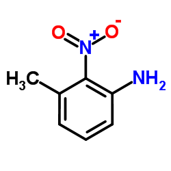 3-甲基-2-硝基苯胺结构式