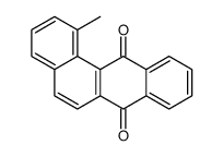1-methylbenzo[a]anthracene-7,12-dione结构式