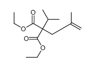 diethyl 2-(2-methylprop-2-enyl)-2-propan-2-ylpropanedioate结构式