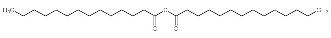 Myristic Anhydride Structure