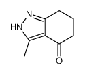 3-甲基-1,5,6,7-四氢吲唑-4-酮结构式