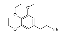 2-(3,4-diethoxy-5-methoxyphenyl)ethanamine结构式