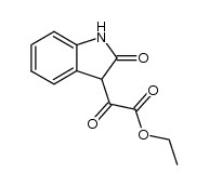 ETHYL 2-OXO-3-INDOLINEGLYOXYLATE结构式