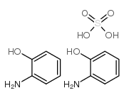 2-Aminophenol hemisulfate structure