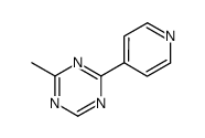 2-(4-pyridyl)-4-methyl-1,3,5-triazine Structure