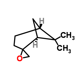 6,6-二甲基螺[二环[3.1.1]庚-2,2'-环氧乙烷]结构式