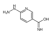 3-Pyridinecarboxamide,6-hydrazinyl-结构式