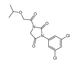 3-(3,5-dichlorophenyl)-1-(2-propan-2-yloxyacetyl)imidazolidine-2,4-dione结构式