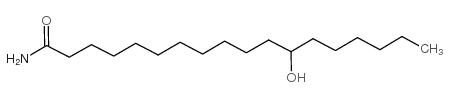 12-羟基硬脂酰胺结构式