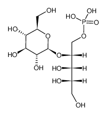 2-O-glucopyranosylribitol-1-phosphate结构式