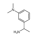 3-(1-氨基乙基)-N,N-二甲基苯胺结构式