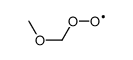 λ1-oxidanyloxy(methoxy)methane结构式