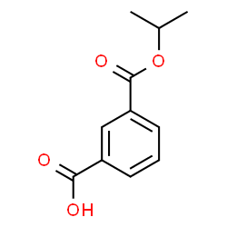 1,3-Benzenedicarboxylic acid, Mono(1-Methylethyl) ester structure