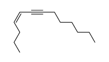 (Z)-4-Tridecen-6-yne Structure