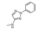 4-methylamino-2-phenyl-1,2,3-triazole Structure