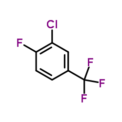 3-氯-4-氟三氟甲苯结构式