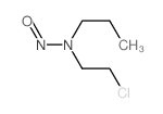 N-(2-chloroethyl)-N-propyl-nitrous amide结构式
