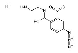 N-(2-aminoethyl)-4-azido-2-nitrobenzamide,hydrofluoride结构式