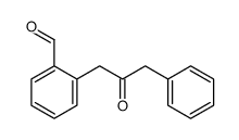 2-(2-oxo-3-phenylpropyl)benzaldehyde结构式