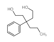 1,5-Pentanediol,3-phenyl-3-propyl-结构式