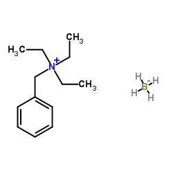 N-Benzyl-N,N-diethylethanaminium tetrahydroborate structure