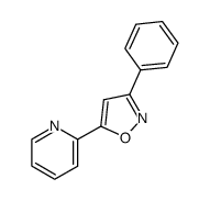 3-phenyl-5-(pyridin-2-yl)isoxazole结构式