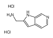 (1H-吡咯并[2,3-c]吡啶-2-基)甲胺双盐酸盐结构式