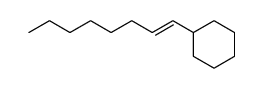 (E)-(oct-1-en-1-yl)cyclohexane结构式