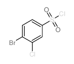 4-溴-3-氯苯磺酰氯结构式