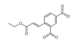 (E)-ethyl 3-(2,4-dinitrophenyl)acrylate结构式