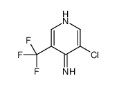 4-氨基-3-氯-5-(三氟甲基)吡啶结构式