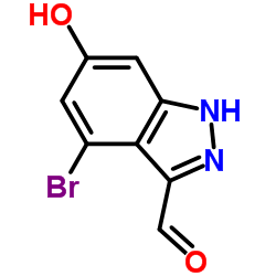 4-Bromo-6-hydroxy-1H-indazole-3-carbaldehyde picture
