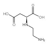 N-(2-氨乙基)-L-天门冬氨酸结构式
