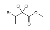 methyl 3-bromo-2,2-dichlorobutanoate Structure