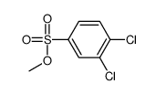 methyl 3,4-dichlorobenzenesulfonate结构式