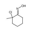2-Chlor-2-methyl-cyclohexanon-oxim结构式